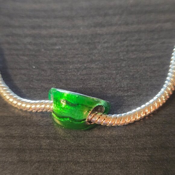 Watermelon Pandora type Charm   / Charme de type Pandora - Picture 8 of 8